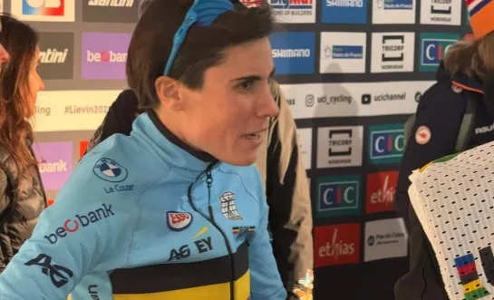 Sanne Cant op haar laatste WK