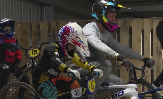 Indoor BMX-parcours Weelde Depot