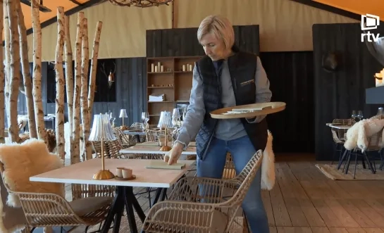 Chalet Bel Air pop-up winter restaurant Duffel