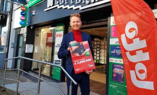 krantenwinkel Lettertrap groepspot Lotto
