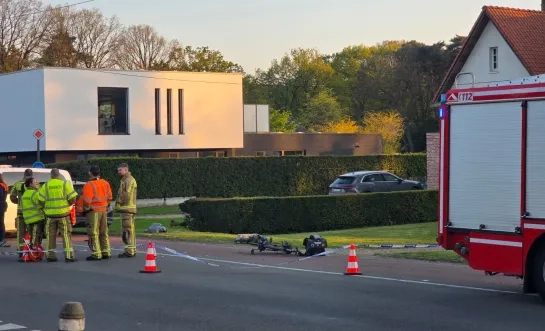 Ongeval met fietsster