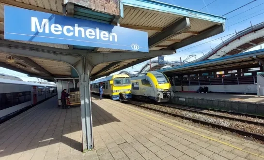 station mechelen trein nmbs infrabel spoor