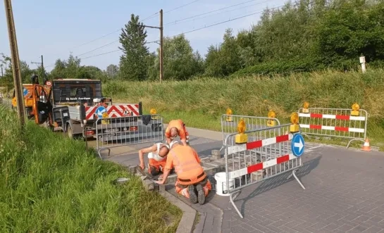 sint-katelijnewaver straat omhoog