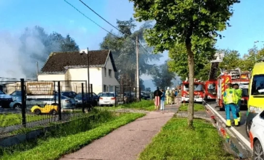 brand achterbouw Putte