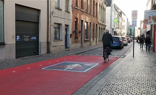 Fietszone Mechelen