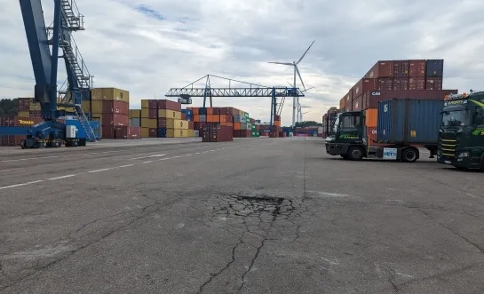 Open Bedrijvendag BCTN Meerhout containerterminal