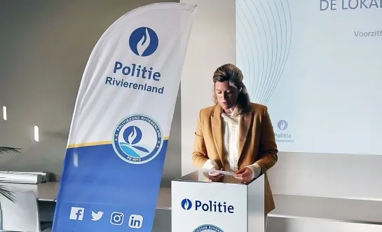 Annelies Verlinden bezoek Politie Rivierenland Bornem