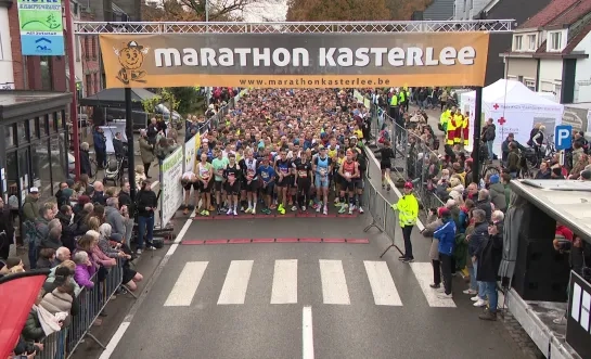 1850 man aan de start van de marathon van Kasterlee