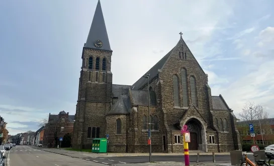 De Sint-Libertuskerk in de wijk Nekkerspoel