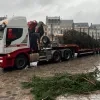 nieuwe kerstboom op Grote Markt Lier