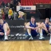 Archief foto basketballer Jonas Foerts bij Kangoeroes Mechelen