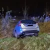 auto in gracht politiecontrole politie Rivierenland