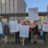 Actie PVDA tegen vervoersplan De Lijn Mechelen