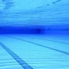 algemeen zwembad onder water