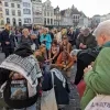 Stille wake voor slachtoffers in Gaza in Mechelen