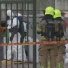 klein gevaarlijk afval chemische reactie containerpark Baarle-Hertog