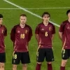 Arthur Vermeeren (18) en Kamiel Van de Perre (6) bij de U21 Rode Duivels Arthur Vermeeren (18) en Kamiel Van de Perre (6) bij de U21 Rode Duivels