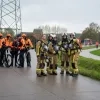 Rampoefening aan KSK Wavria