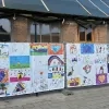 Doeken beschilderd school Heist Goor