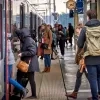 NMBS trein perron