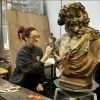 Restauratie Bacchus van Lucas Faydherbe