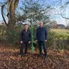 vandalisme wandelpaden Olen