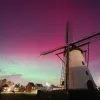 Prachtig noorderlicht boven onze regio door hevige zonnestorm