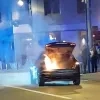 Autobrand in Balen