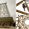 Nieuwe toren aan inkom dierenpark Planckendael