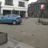 Verkeersgeleiders kruispunt Geel