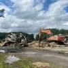 Boerderij Lippelo uitgebrand door blikseminslag