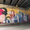 Kunstwerk in tunnel Nekkerspoel