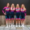 De veldrijdsters van De Ceuster Bouwpunt Cycling Team