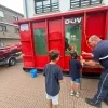 Nijlen brandweer duikcontainer opendeur