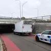 tunnel Zemst Mechelen bestelwagen camionette