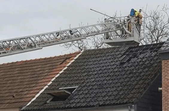 brand Meerhout huis onbewoonbaar