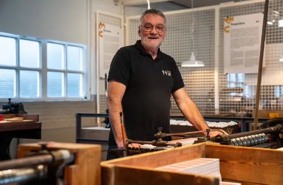 Speelkaartenmuseum Turnhout vrijwillige drukkers